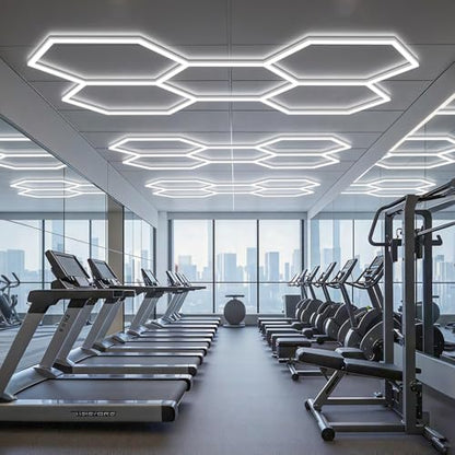 Hexagon Garage Lights (24 Count)