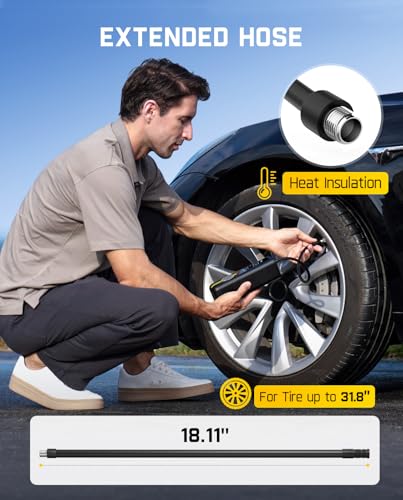 X8 APEX EV Tire Inflator Portable Air Pump