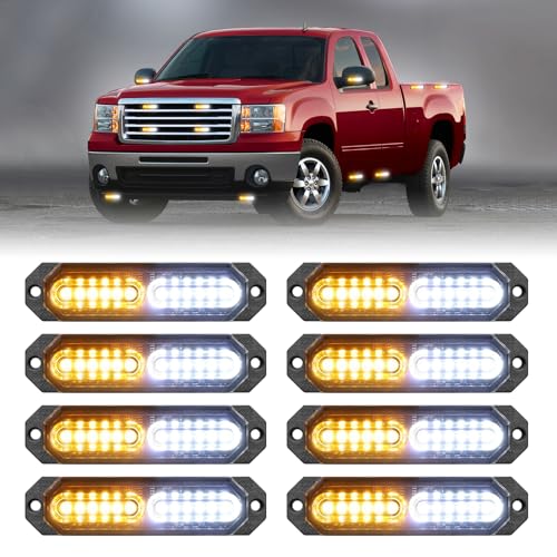 1200T Emergency Strobe Grille Lights (8 Count)