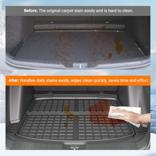 Fuel Cargo Mat Trunk Mat Compatible with 2017