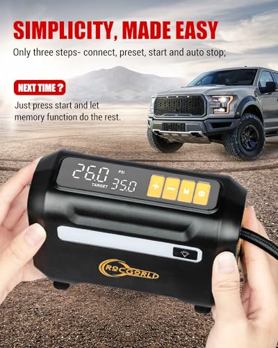 R8 Tire Inflator Portable Air Compressor