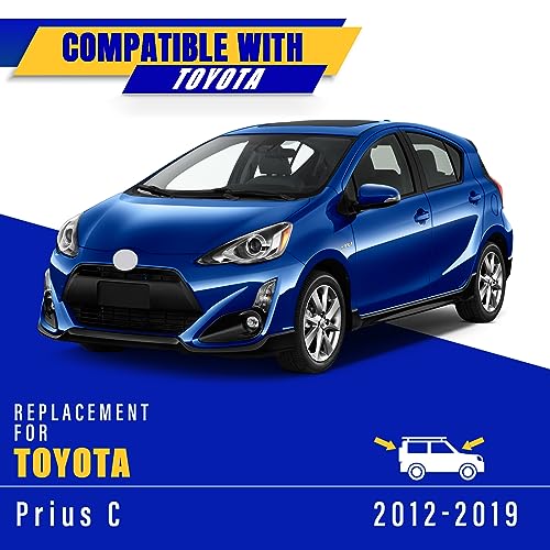 3 Wipers Fits Toyota Prius C 2012