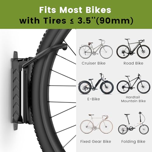 Swivel Bike Wall Mount [2 Pack] (2 Count)