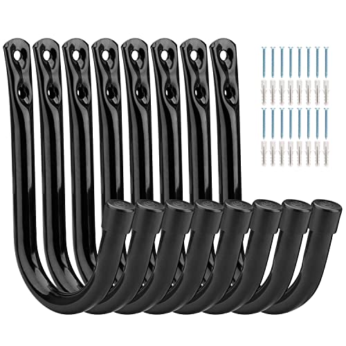 Heavy Duty Garage Storage Hooks (8 Count)