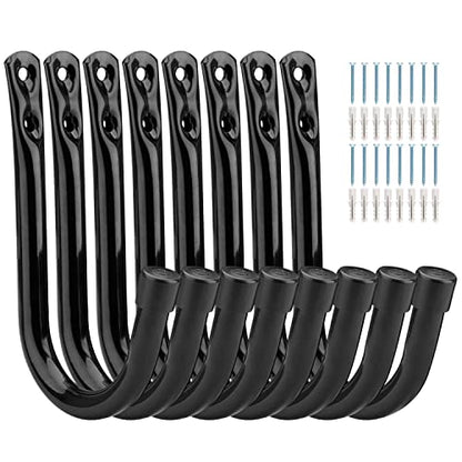 Heavy Duty Garage Storage Hooks (8 Count)