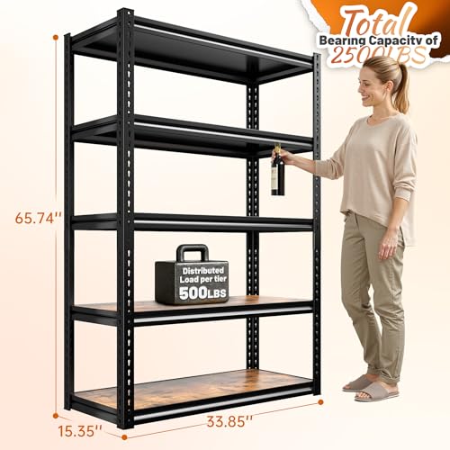 Storage Shelves Whith Thickened MDF Wood for Pantry Organizer