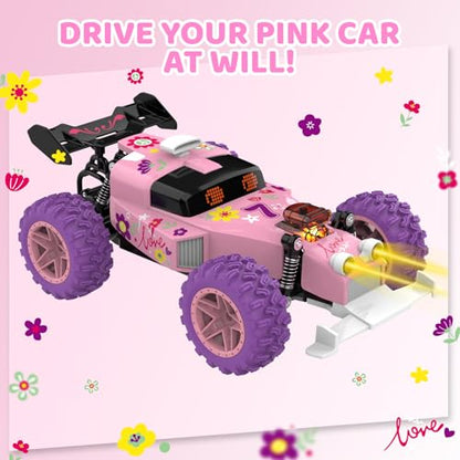 Pink Remote Control Car for Girls