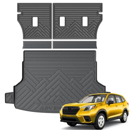 Trunk Cargo Mat for 2025 2026 Subaru Forester (5 Count)