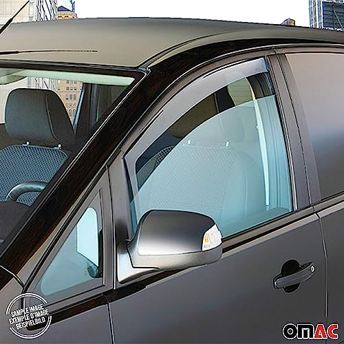 Set Bug Shield Deflector & Window Visor for Mercedes Sprinter W907 910 2019 (3 Count)