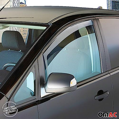 Front Bug Shield Hood Deflector & Window Visor for Mercedes Metris 2016