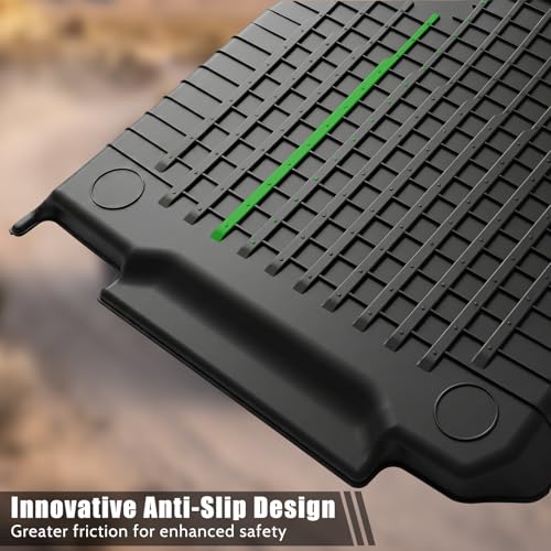 TPE Floor Mats fit for Tesla Model Y Juniper 2026 2025 All Weather TPE Cargo Liner Cargo Trunk Accessories and Cargo Trunk Mats Front Rear Cargo Mat Full Set
