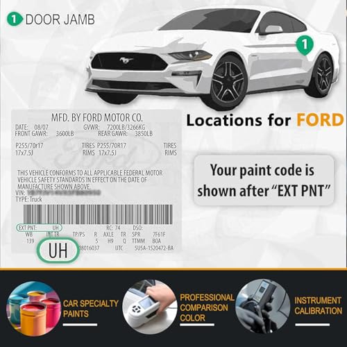 Touch Up Paint for Ford