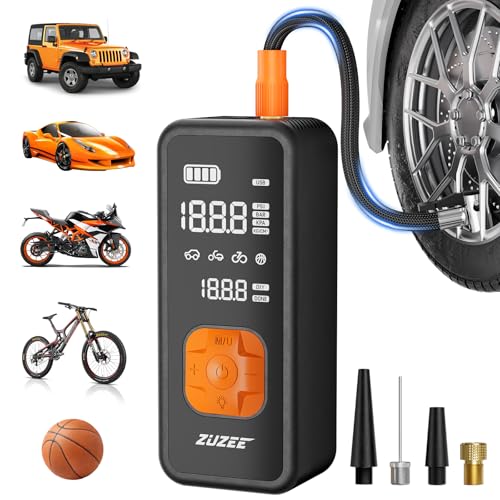 Tire Inflator Portable Air Compressor with Digital Gauge 150 PSI