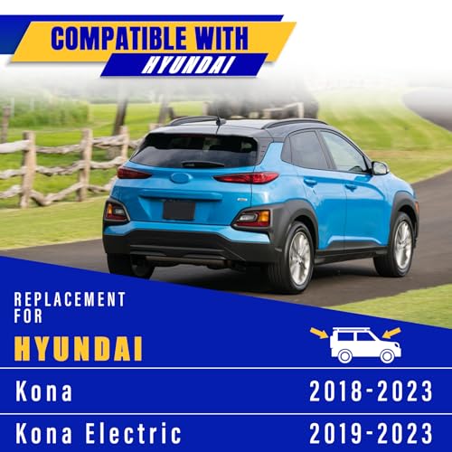 3 Wipers Fits Hyundai Kona 2018