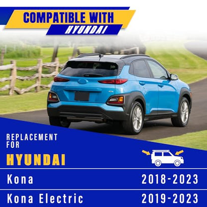 3 Wipers Fits Hyundai Kona 2018