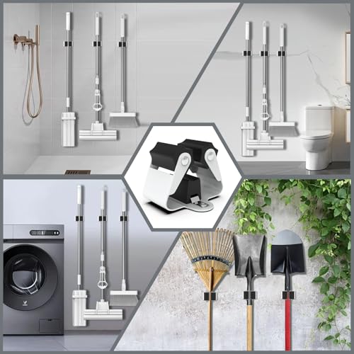 Broom Holder Wall Mount 30 Pack (30 Count)