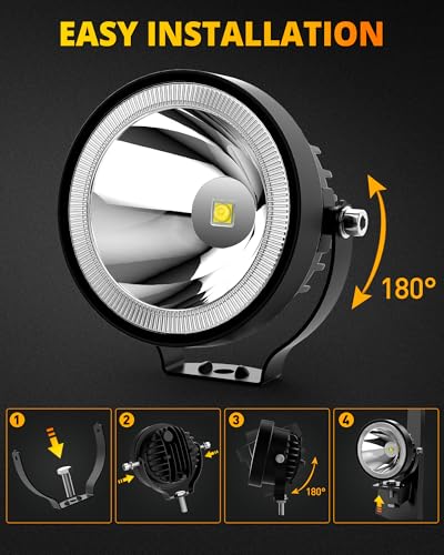 4 Inch Round LED Pod Lights