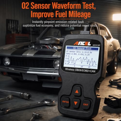 AD310 BT OBD2 Scanner with Bluetooth