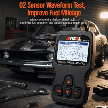 AD310 BT OBD2 Scanner with Bluetooth