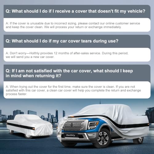 10 Layers Truck Cover Waterproof All Weather Custom Fit Nissan Titan