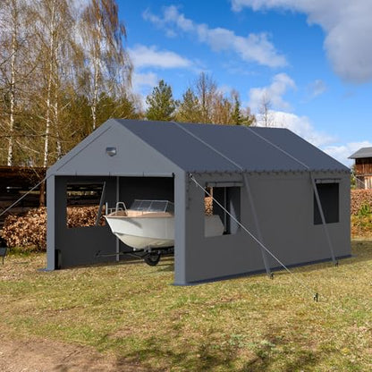 12x20 Heavy Duty Carport Canopy