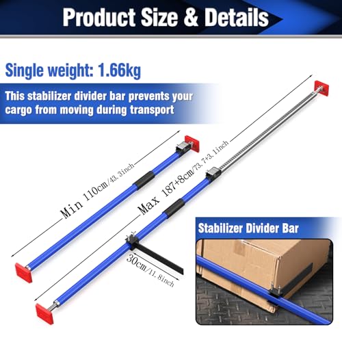 Truck Bed Cargo Bar (3 Count)