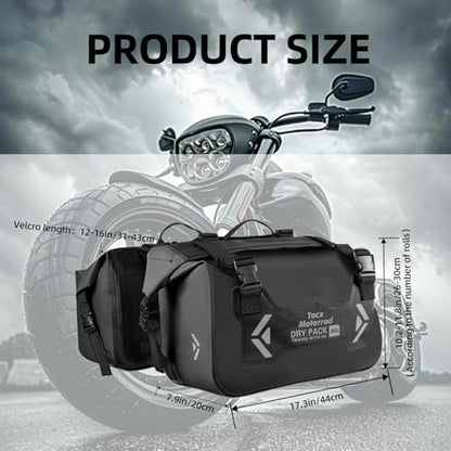 Motorcycle Saddle Bags Tail Bag