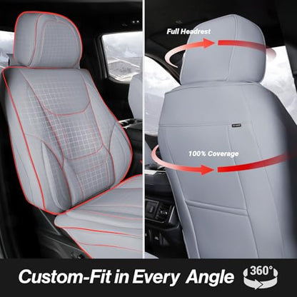 Premium Custom Fit Truck Car Seat Covers Front Seats Waterproof
