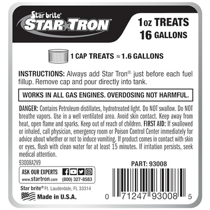 Star Tron Enzyme Fuel Treatment