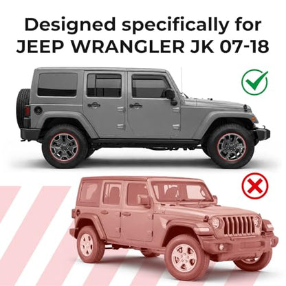 Window Deflectors Smoke Tinted In (4 Count)
