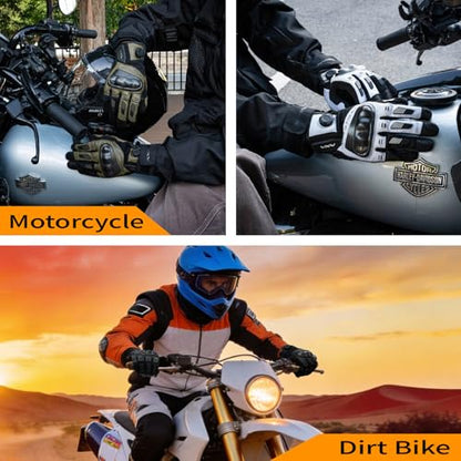 High Protection Motorcycle Gloves for Men
