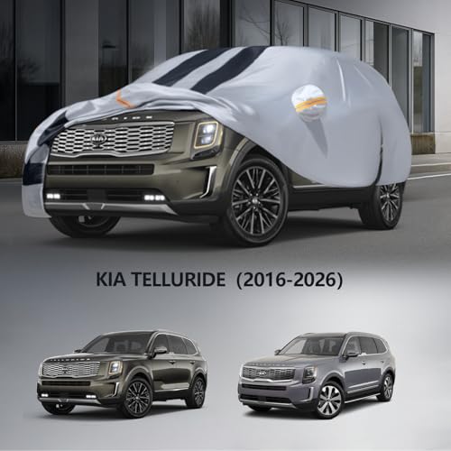 Multi Layer Car Cover Custom Fit for Kia Telluride