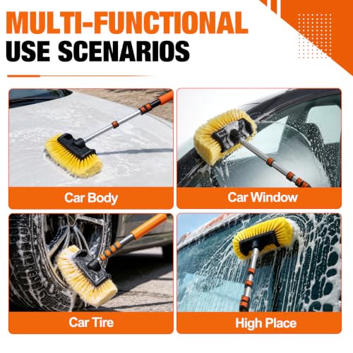 12FT Car Wash Brush with Long Handle