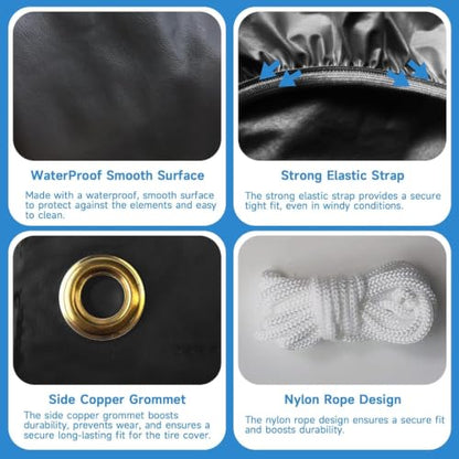 Tire Covers 4 Pack
