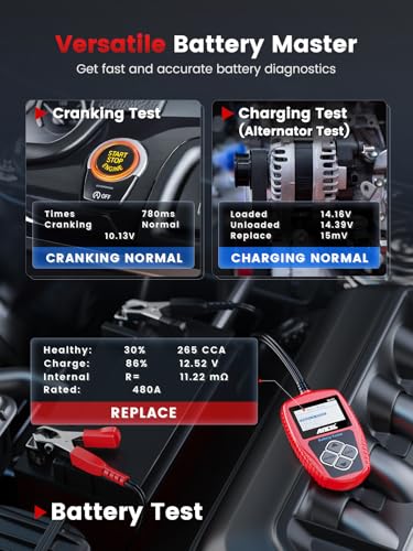BA101 Car Battery Tester