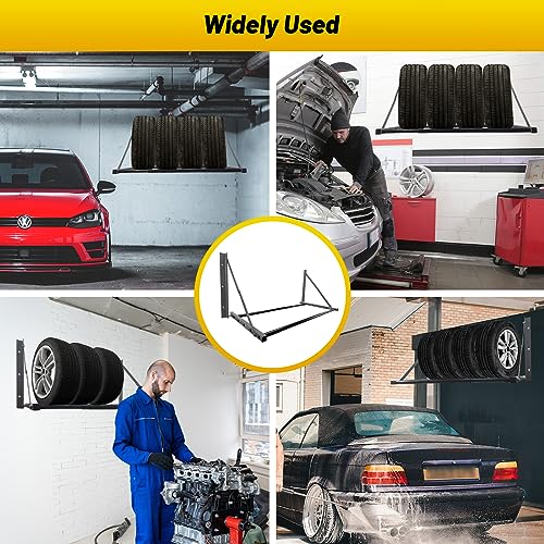 Adjustable Tire Rack Wall Mount for Garage