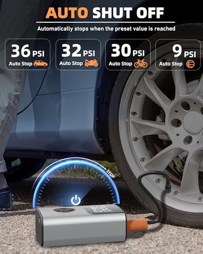 Tire Inflator Portable Air Compressor