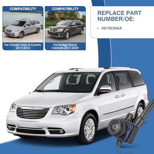 4672639AA Rear View Backup Camera Fit for Chrysler Town & Country 2011