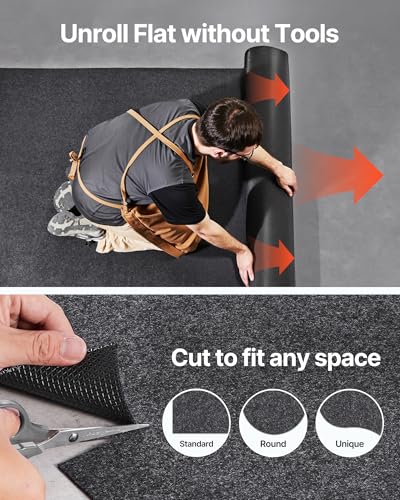 Waterproof Garage Floor Mat for Under Car