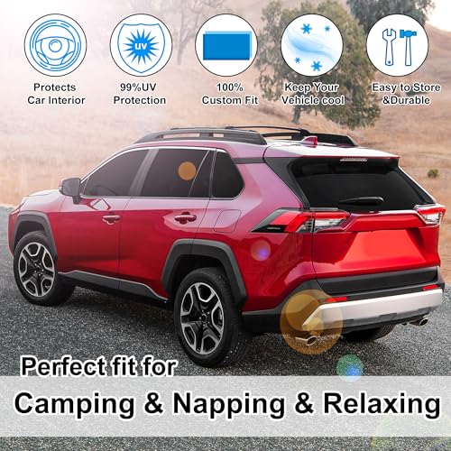 Window Shades for Toyota RAV4 2019 (8 Count)