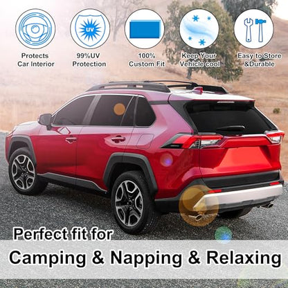 Window Shades for Toyota RAV4 2019 (8 Count)