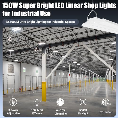 LED Linear Shop Lights 150W (4 Count)