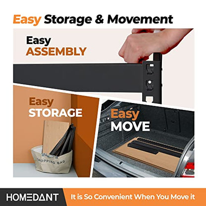 28" W 5 Tier Heavy Duty Garage Shelving Adjustable Metal Rack Storage Shelves Standing Shelf Unit Organizers Pantry Closet Black 2Pack