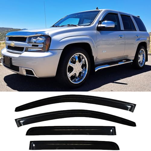 Window Visors Rain Guards for 2002 (4 Count)