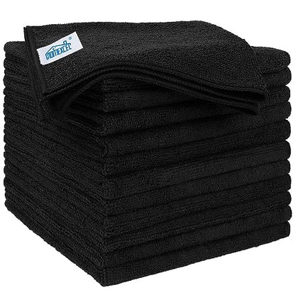 Microfiber Cleaning Cloths 12 Pack (12 Count)