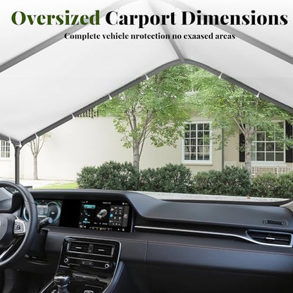 Carport 10‘ x 20’ Garage Car Canopy w