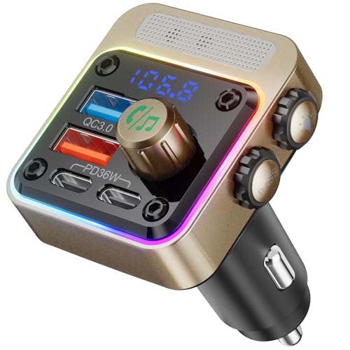 54W Bluetooth 5.3 Car Adapter