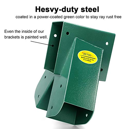 A Frame 2 Brackets Swing Set Bracket with Mounting Hardware (2 Count)