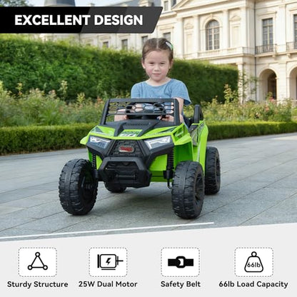 12V Kids Electric Driving Toy Truck