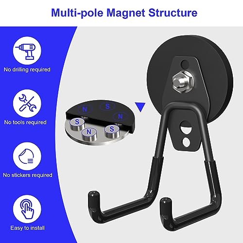 Magnetic Garage Hooks